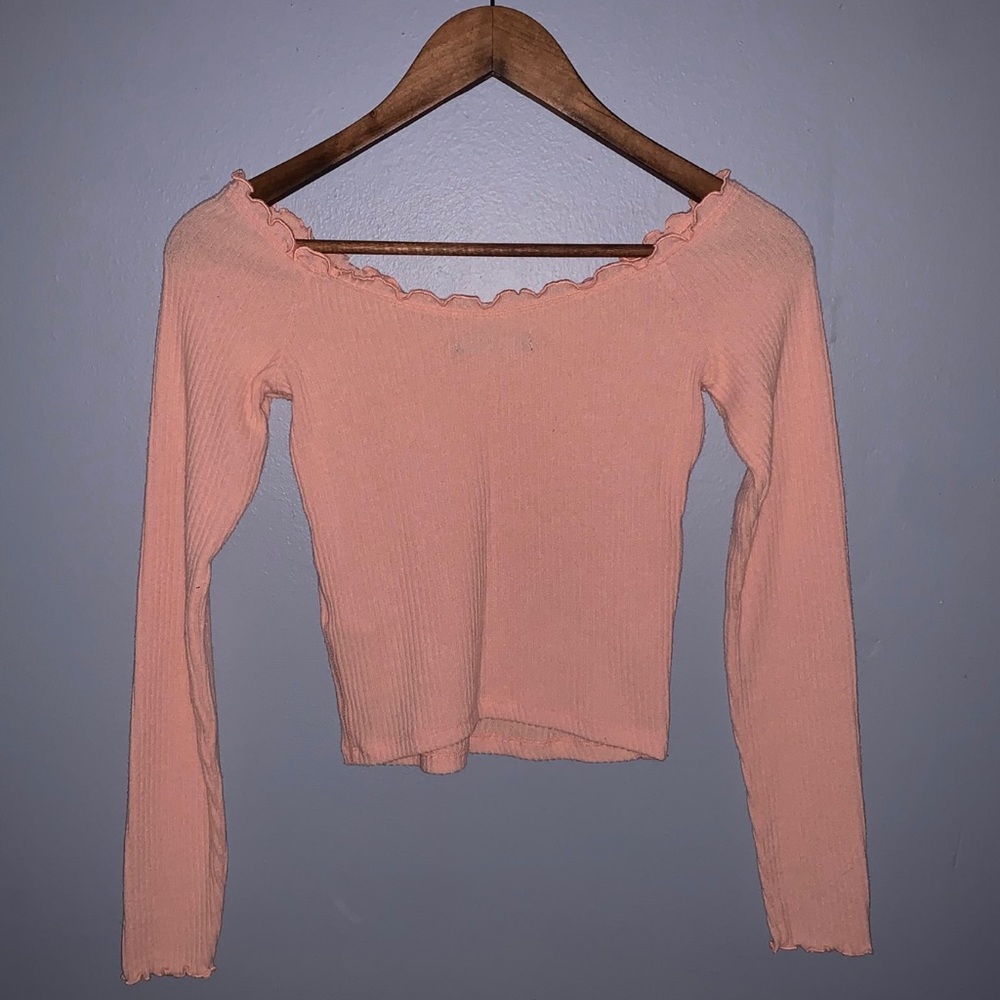 Abercrombie & Fitch Off the Shoulder Crop / Small
